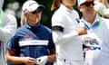 Charley Hull smokes a cigarette at the US Open.