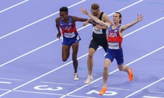 Josh Kerr misses out on gold in the 1500m final