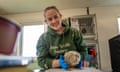 Alexandra Farmer from Whitby wildlife sanctuary in Yorkshire By the Sea