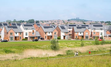 A new-build housing estate in Houghton-le-Spring, Tyne and Wear.