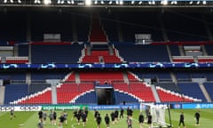 The Parc des Princes Stadium, home of PSG